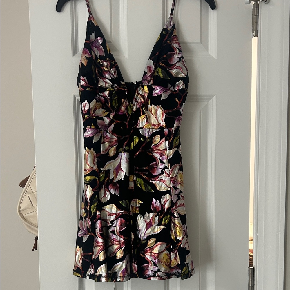 NBD floral cocktail dress